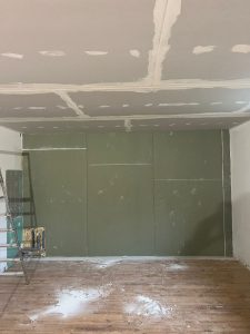 Trockenbau Wand und Decke